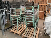 Vintage terrace chair (30x) - afbeelding 1 van  4