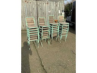 Vintage terrace chair (30x) - afbeelding 2 van  4