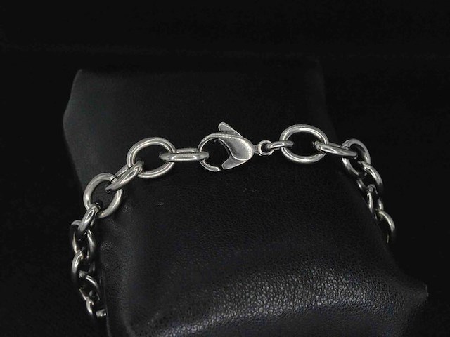 Vintage tiffany & co armband met titanium - afbeelding 4 van  6