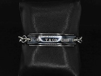 Vintage tiffany & co armband met titanium - afbeelding 3 van  5