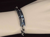 Vintage tiffany & co armband met titanium - afbeelding 2 van  6