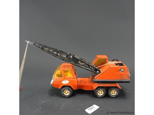 Vintage tonka kraanwagen uit de jaren 70 - afbeelding 2 van  5