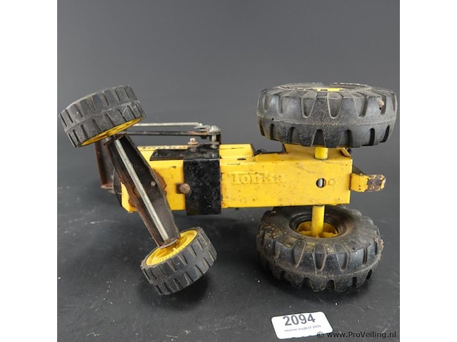 Vintage tonka xmb-975 tractor met voorlader - afbeelding 5 van  5