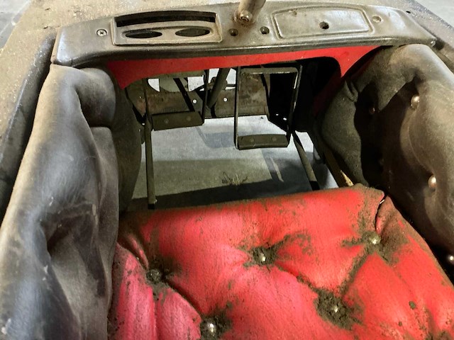 Vintage trapauto en burago raceauto - afbeelding 4 van  8