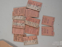 Vintage treinkaartjes - afbeelding 2 van  3