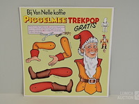 Vintage trekpoppen piggelmee - afbeelding 2 van  3