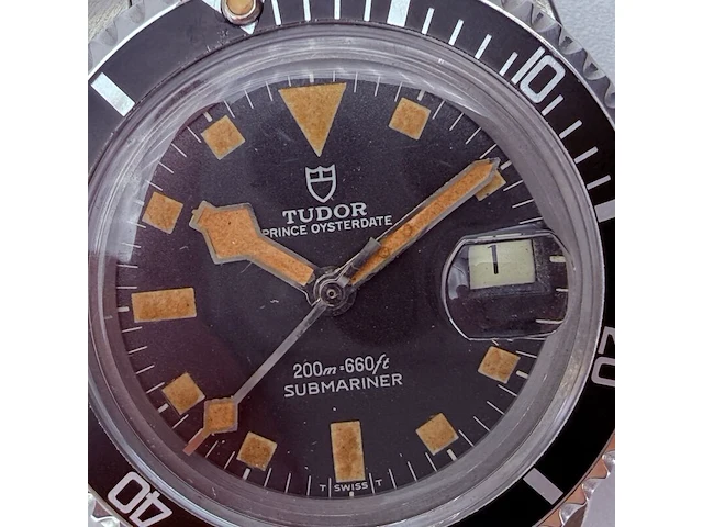 Vintage tudor prince oysterdate submariner automatisch herenhorloge - afbeelding 11 van  13