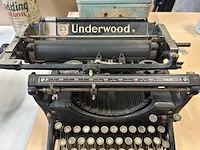 Vintage typmachine underwood - afbeelding 3 van  5