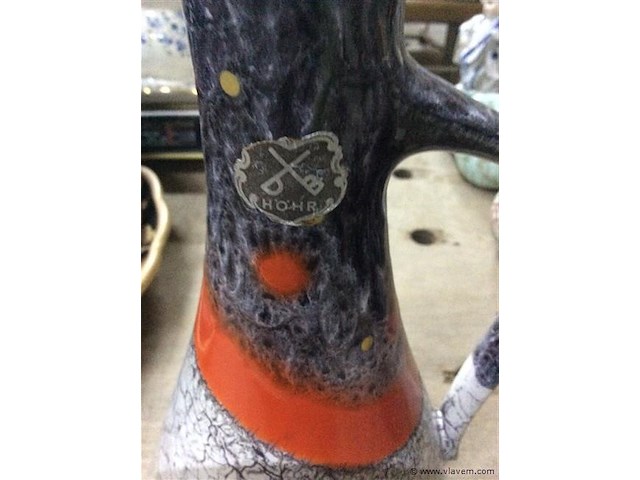 Vintage vaas hohr - afbeelding 4 van  4