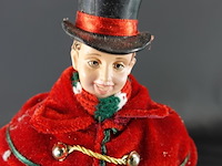 Vintage victorian christmas caroler pop - afbeelding 3 van  5
