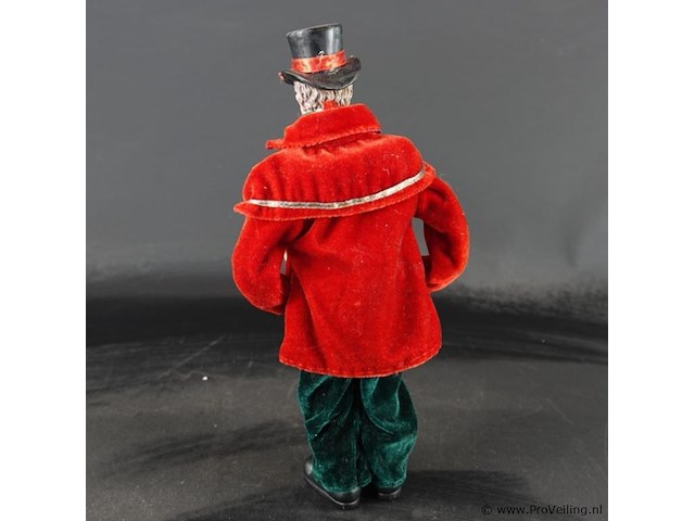 Vintage victorian christmas caroler pop - afbeelding 4 van  5