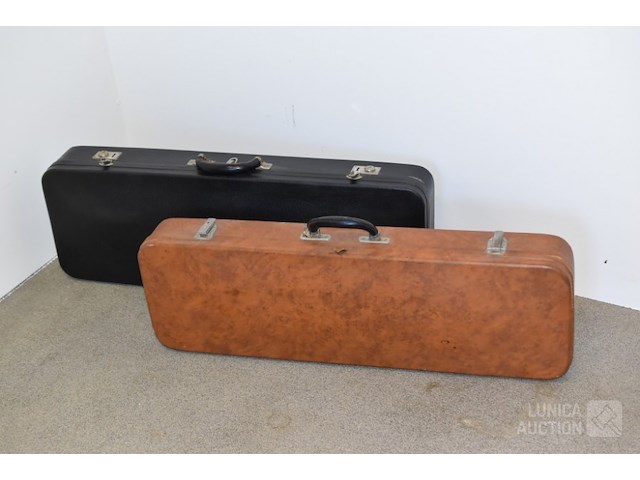 Vintage vioolkoffers - afbeelding 1 van  7