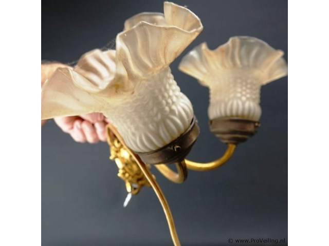 Vintage wandlamp - afbeelding 4 van  5