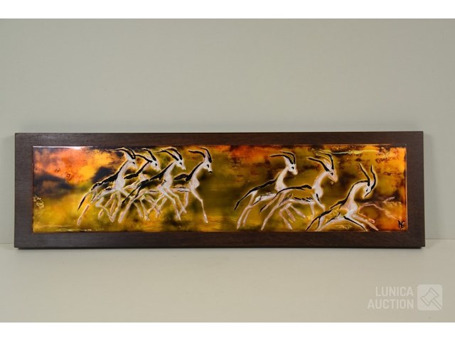 Vintage wandplaat - afbeelding 1 van  4