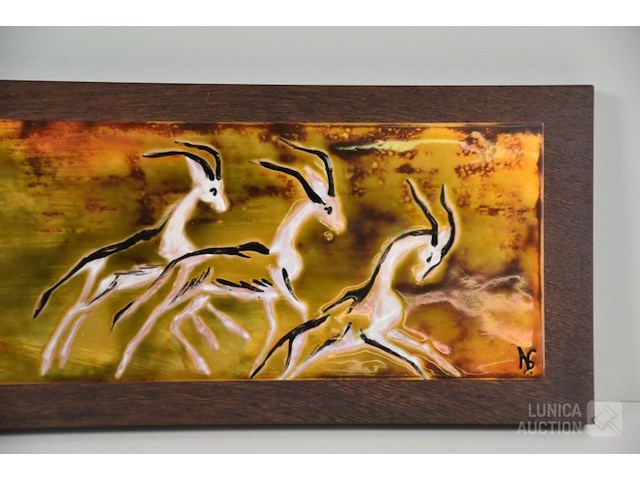 Vintage wandplaat - afbeelding 3 van  4