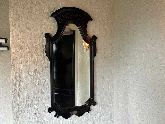 Vintage wandspiegel - afbeelding 1 van  4