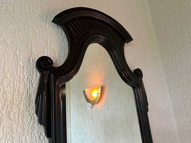 Vintage wandspiegel - afbeelding 3 van  4