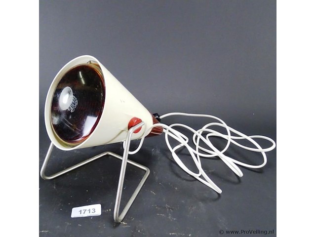 Vintage warmtelamp - afbeelding 1 van  5