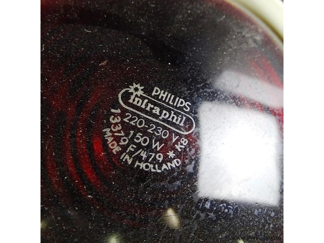 Vintage warmtelamp - afbeelding 5 van  5