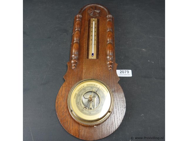 Vintage weerstation - afbeelding 1 van  5