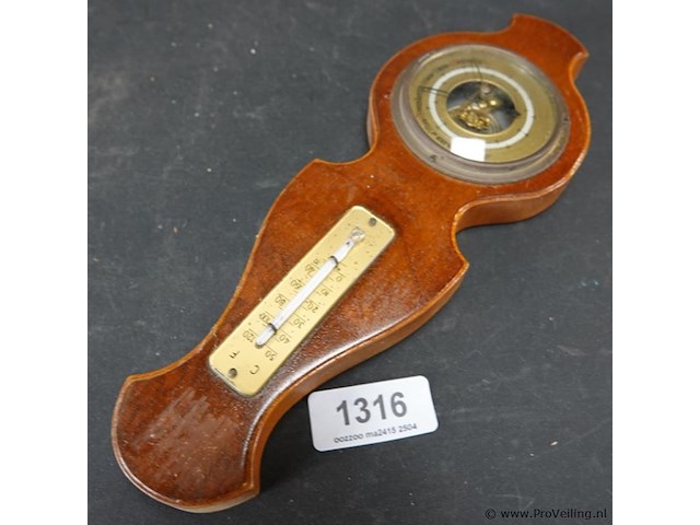 Vintage weerstation - afbeelding 1 van  5