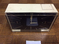 Vintage wekker - afbeelding 1 van  2
