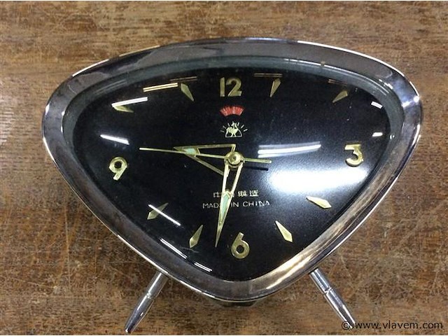 Vintage wekker - afbeelding 2 van  2