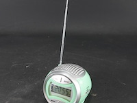 Vintage wekkerradio - afbeelding 1 van  5