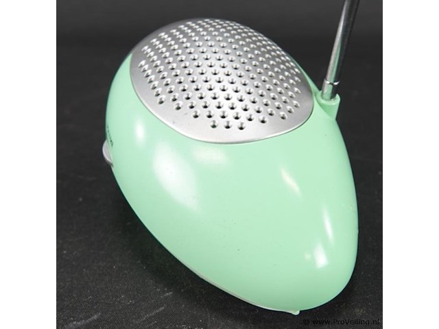 Vintage wekkerradio - afbeelding 3 van  5