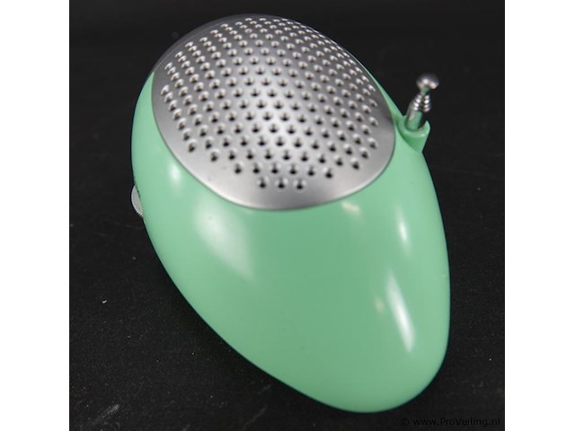 Vintage wekkerradio - afbeelding 4 van  5