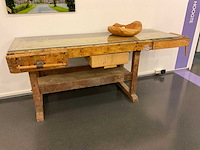 Vintage werkbank - afbeelding 1 van  3