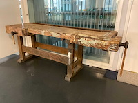 Vintage werkbank - afbeelding 1 van  3