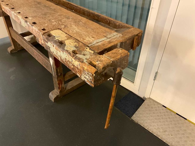 Vintage werkbank - afbeelding 2 van  3