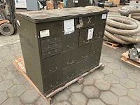 Vintage werkplaatskast - afbeelding 1 van  4