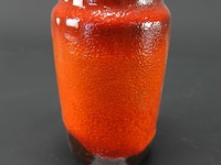 Vintage west-duitse keramische vaas in fat lava-stijl - afbeelding 1 van  5