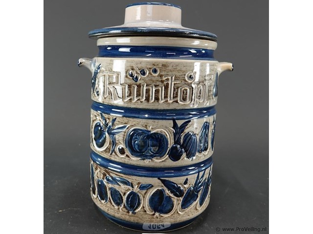 Vintage west-germany rumtopf-pot model 825-32, vermoedelijk van scheurich - afbeelding 2 van  5