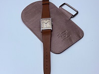 Vintage ww1 art-deco mechanisch militair horloge - afbeelding 4 van  8