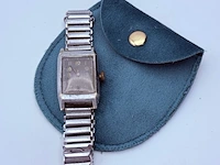 Vintage ww2 militair horloge - werkend - afbeelding 2 van  7