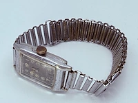 Vintage ww2 militair horloge - werkend - afbeelding 4 van  7