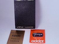 Vintage zippo brass aansteker - full set - afbeelding 7 van  9