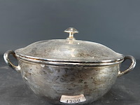 Vintage zwaar verzilverde terrine - afbeelding 2 van  5