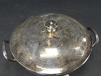 Vintage zwaar verzilverde terrine - afbeelding 3 van  5