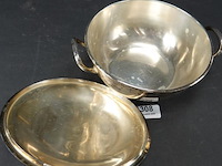 Vintage zwaar verzilverde terrine - afbeelding 4 van  5