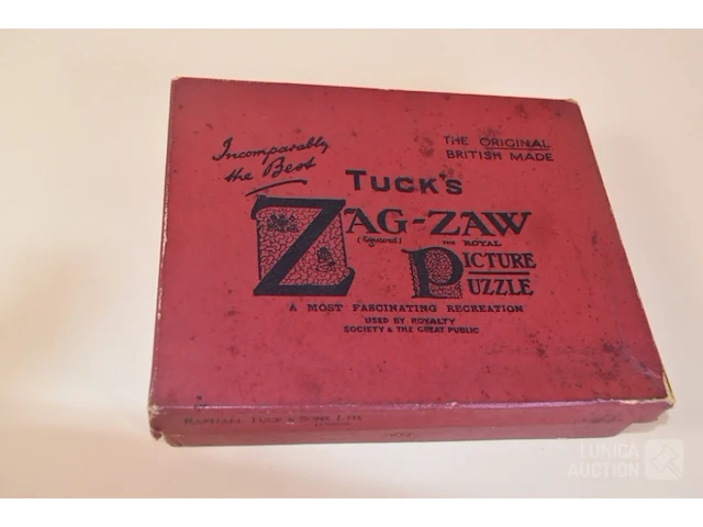 Vintage/antieke puzzel - afbeelding 1 van  8