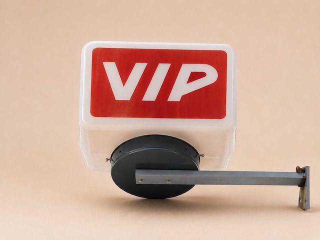 Vip lichtbak - afbeelding 1 van  1