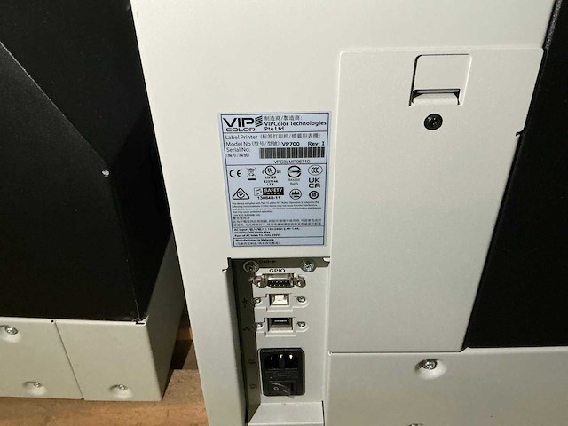 Vipcolor vp700 industriële kleuren labelprinter - afbeelding 5 van  5