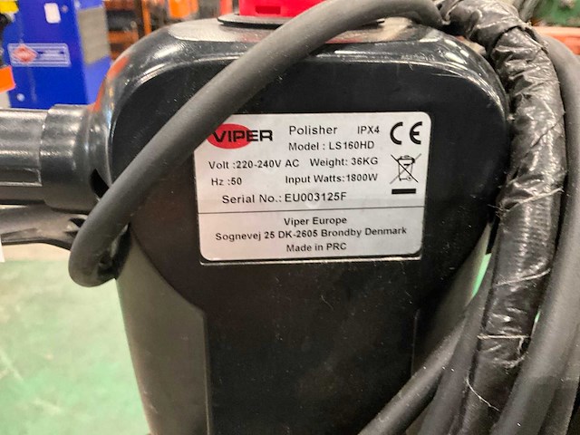 Viper polisher ls160hd vloerreiniger - afbeelding 5 van  5