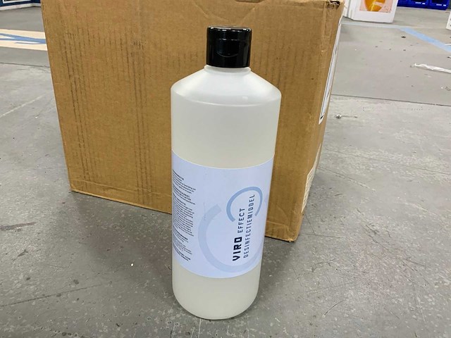 Viro 1l fles hand desinfectiemiddel (7x) - afbeelding 1 van  3