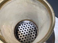 Virto schudfilter rvs verrijdbaar - afbeelding 5 van  5