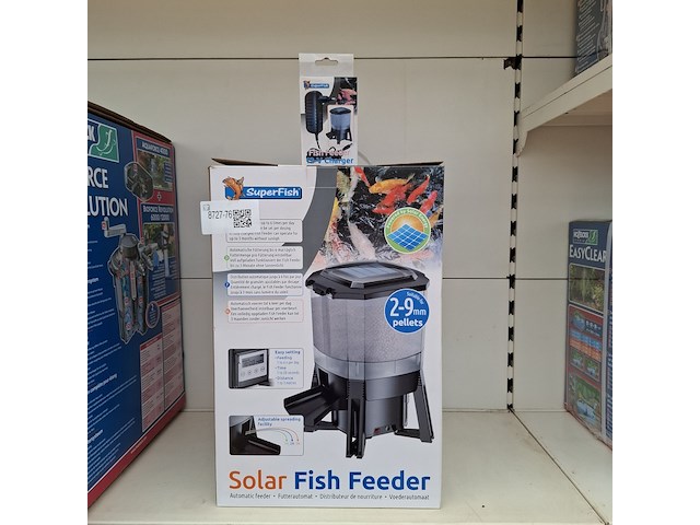 Vis voedermachine superfish, solar fish feeder - afbeelding 7 van  10